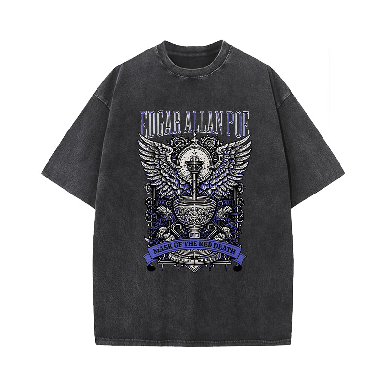 Mask Of The Red Death Washed T-Shirt