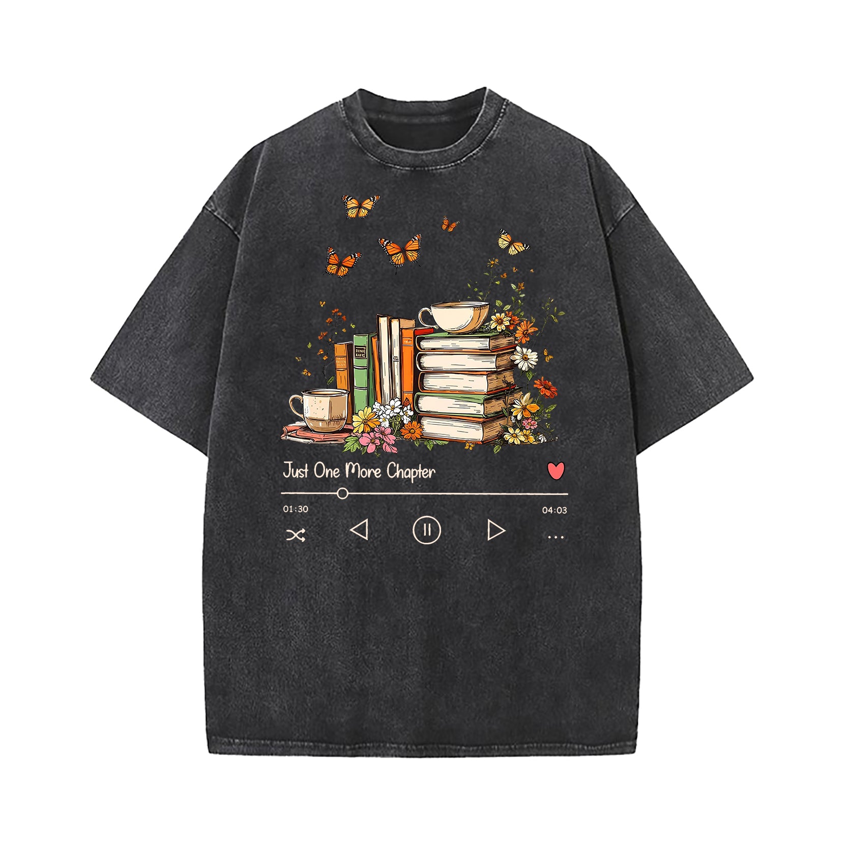 Just One More Chapter Washed T-Shirt