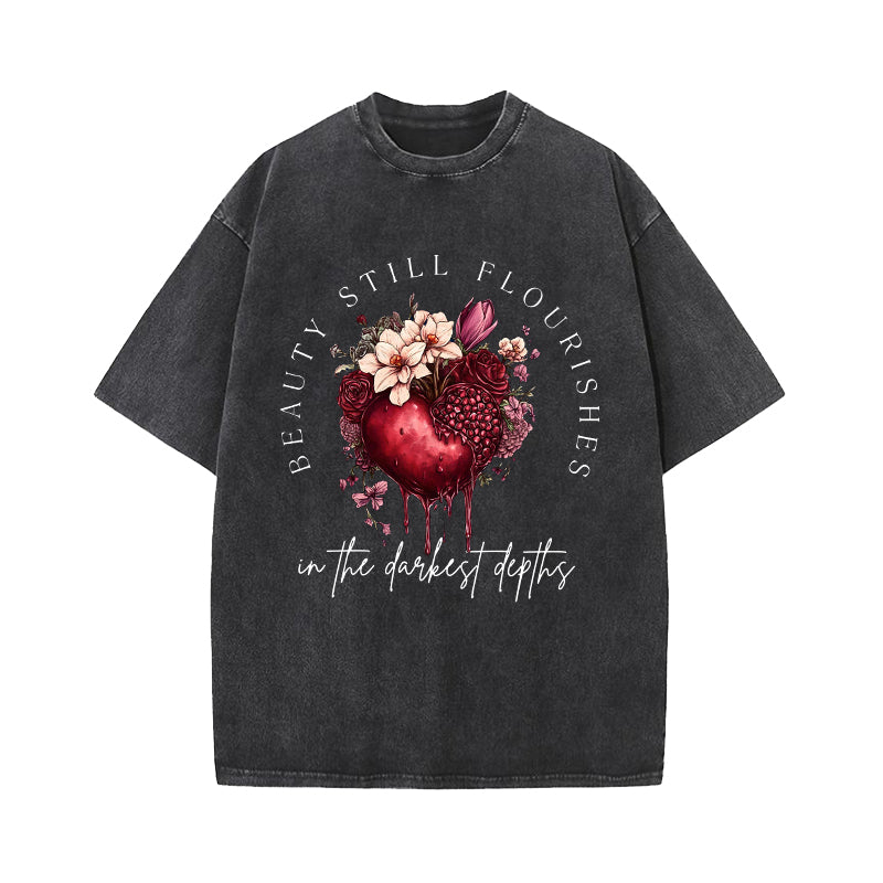 Persephone Pomegranate Hades Washed T-Shirt