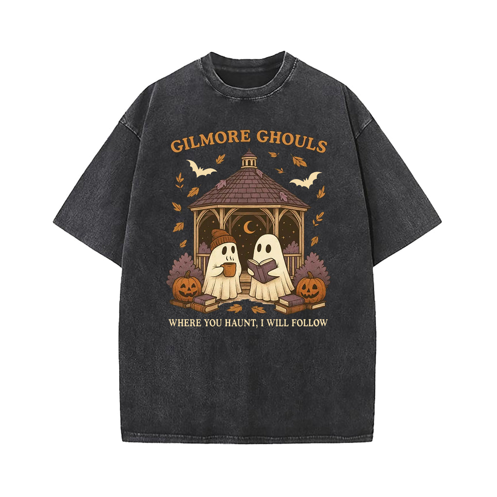 Where You Haunt I Will Follow Washed T-Shirt