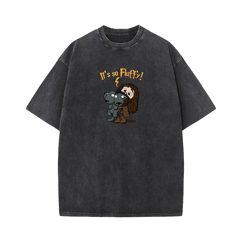 It's So Fluffy Washed T-Shirt