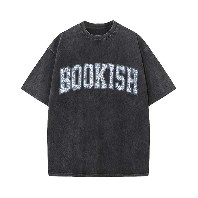 Toile Floral Bookish Washed T-Shirt