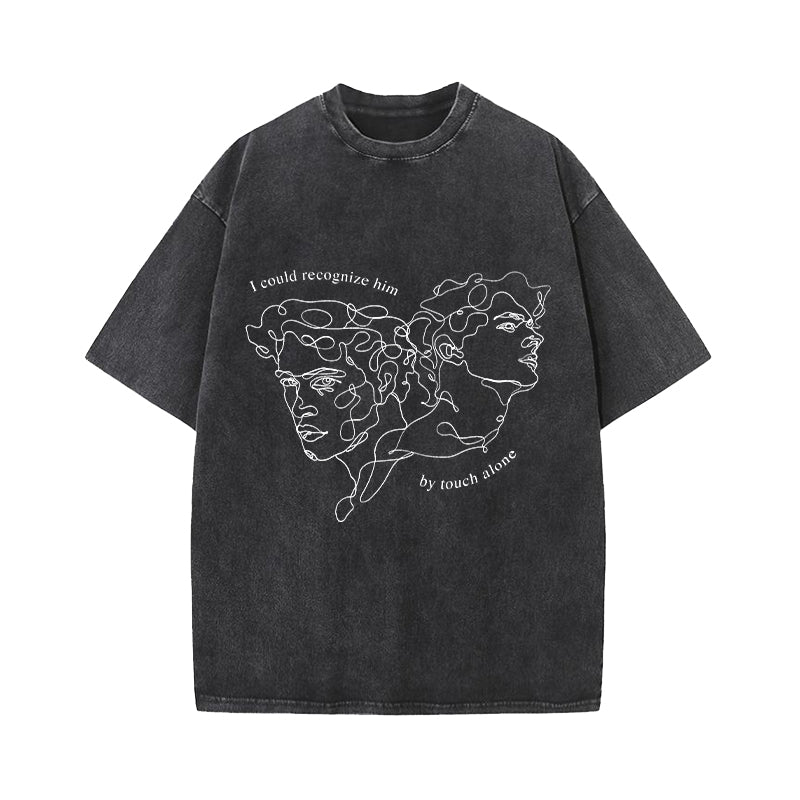 The Song of Achilles I Could Recognize Him By Touch Alone Washed T-Shirt