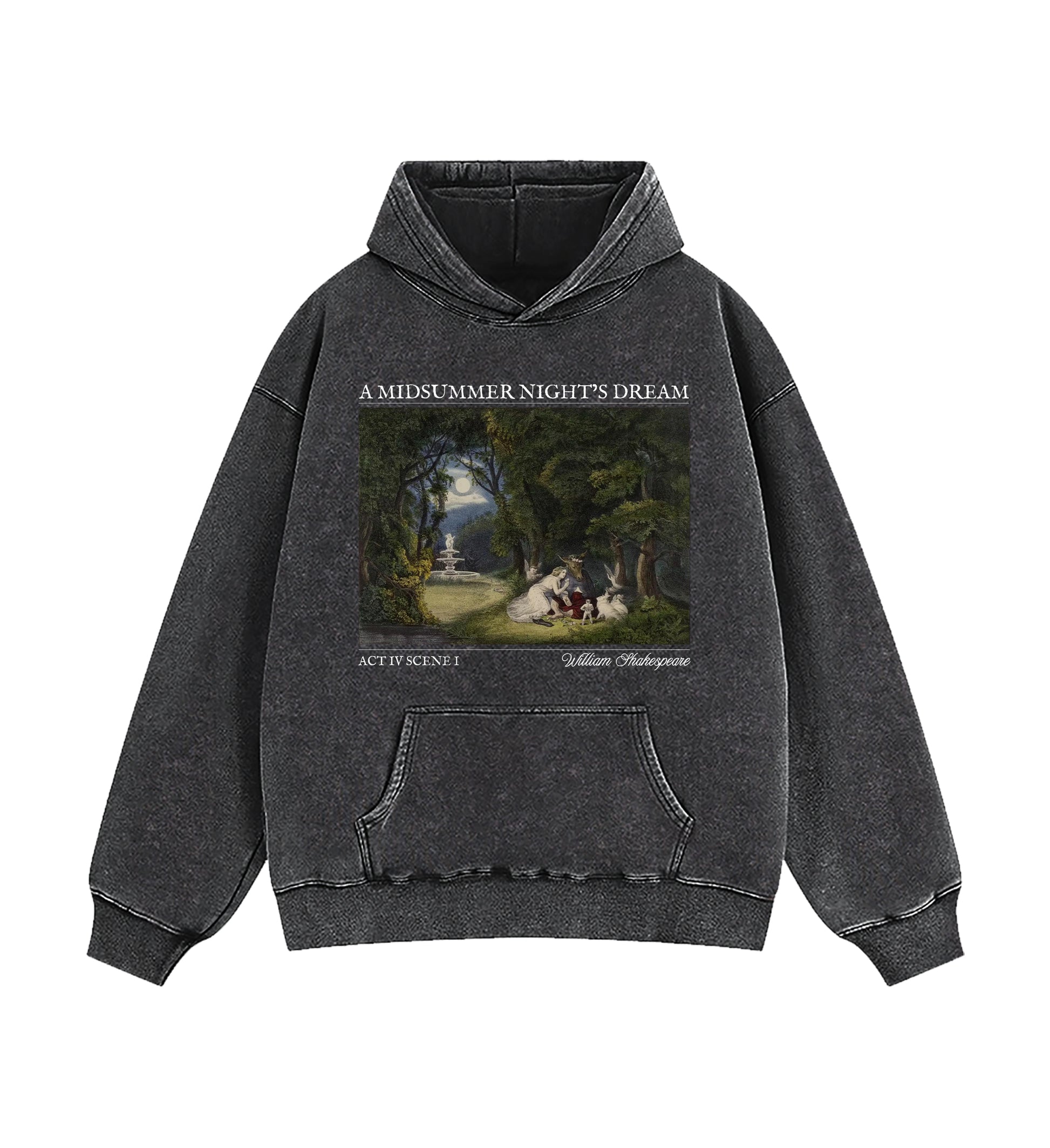 Shakespeare A Midsummer Night's Dream Washed Hoodie