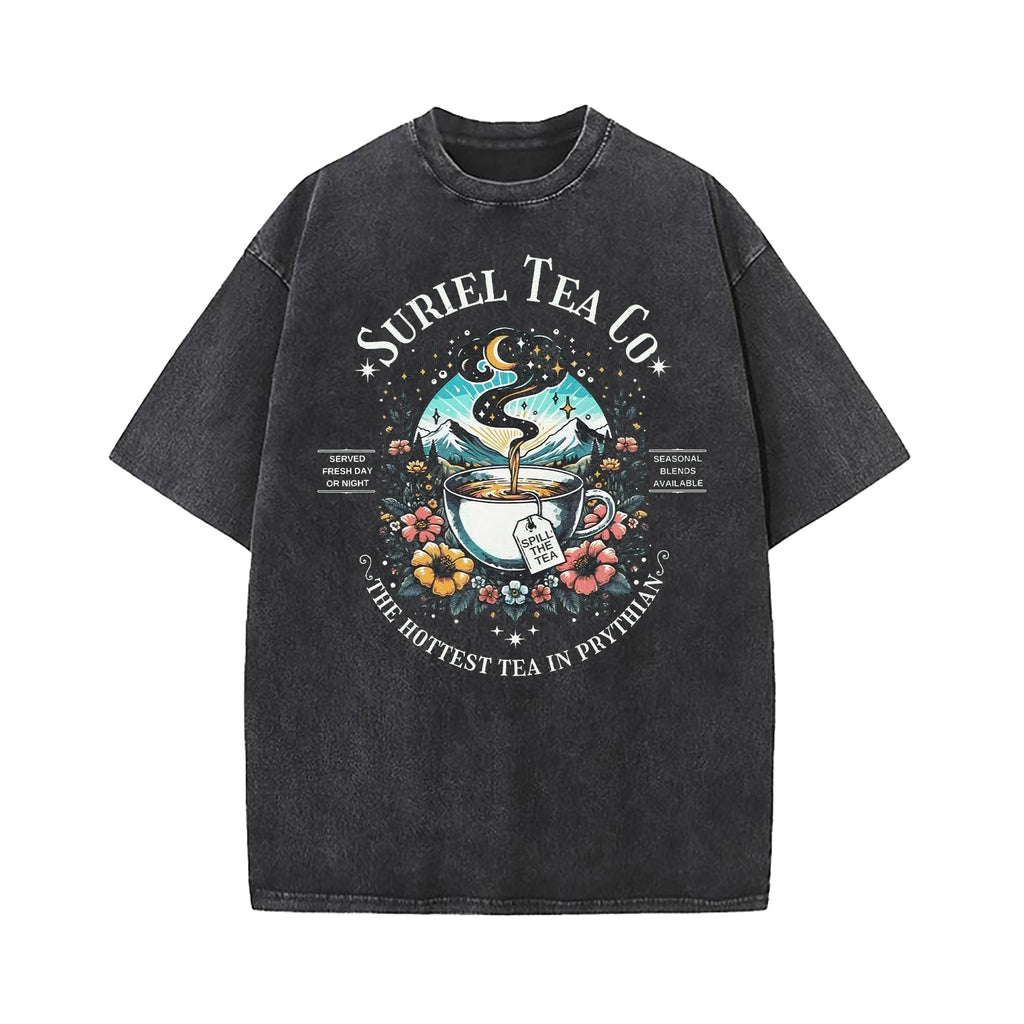 Suriel Tea Co Washed T-Shirt