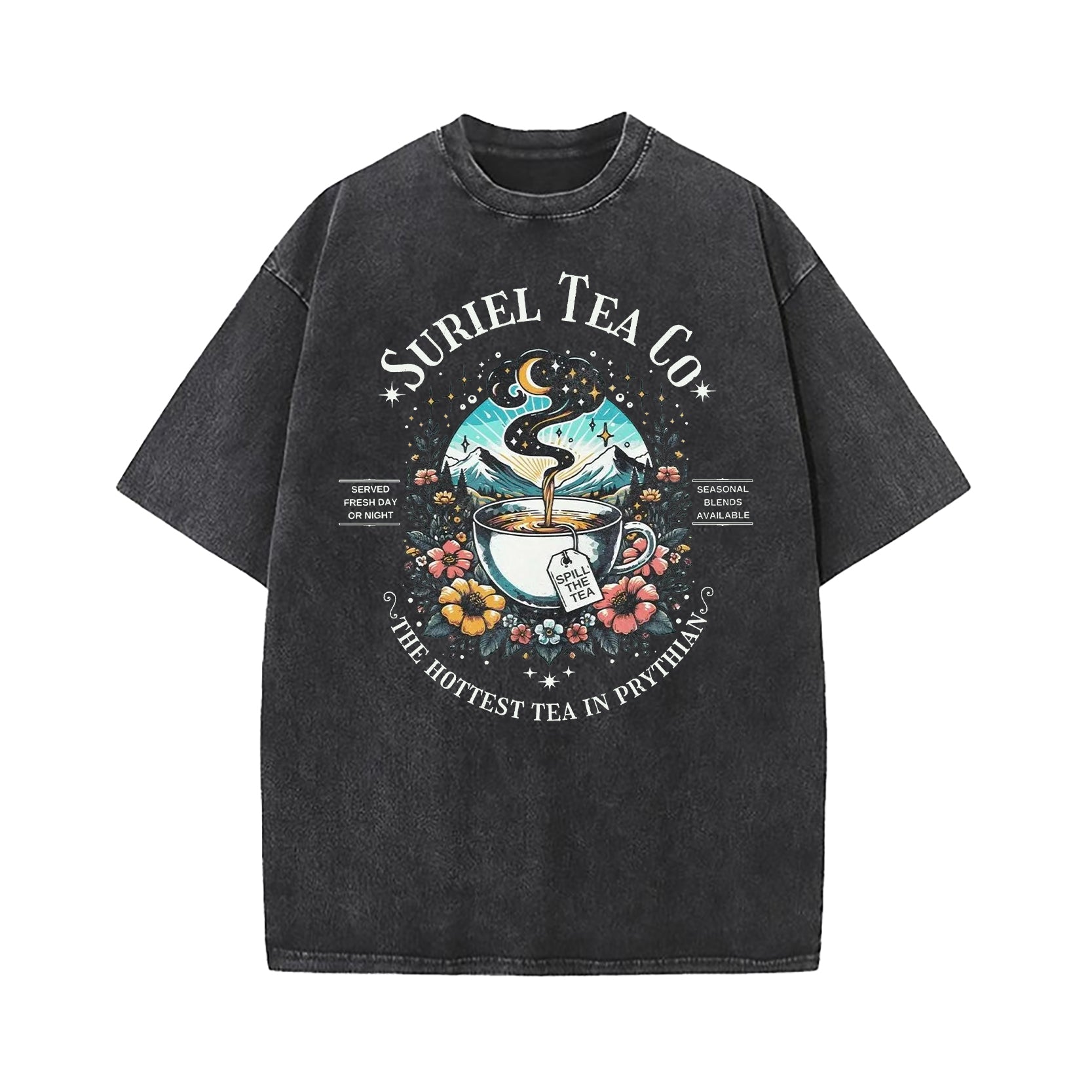 Suriel Tea Co Washed T-Shirt