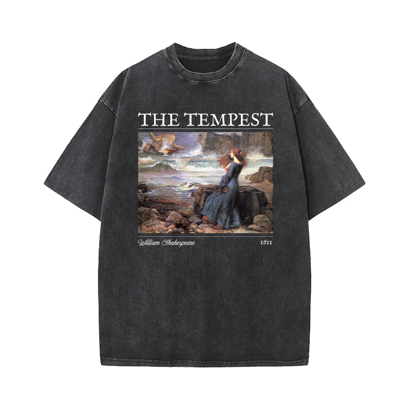 Shakespeare The Tempest Washed T-Shirt