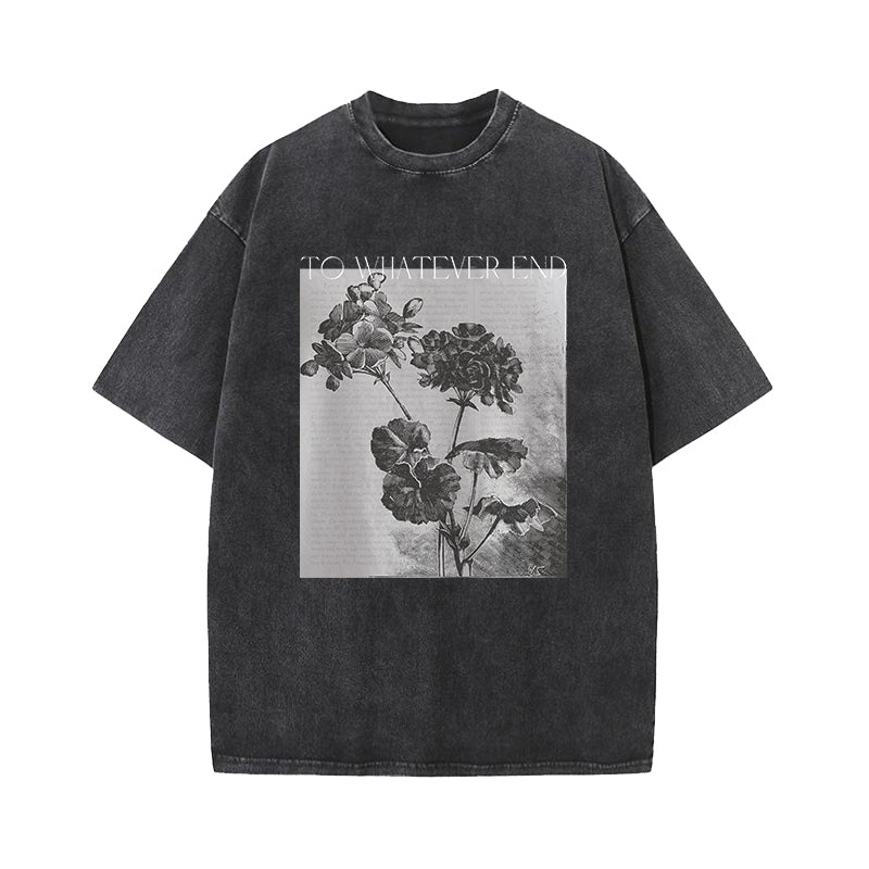 To Whatever End Throne of Glass Inspired Washed T-Shirt