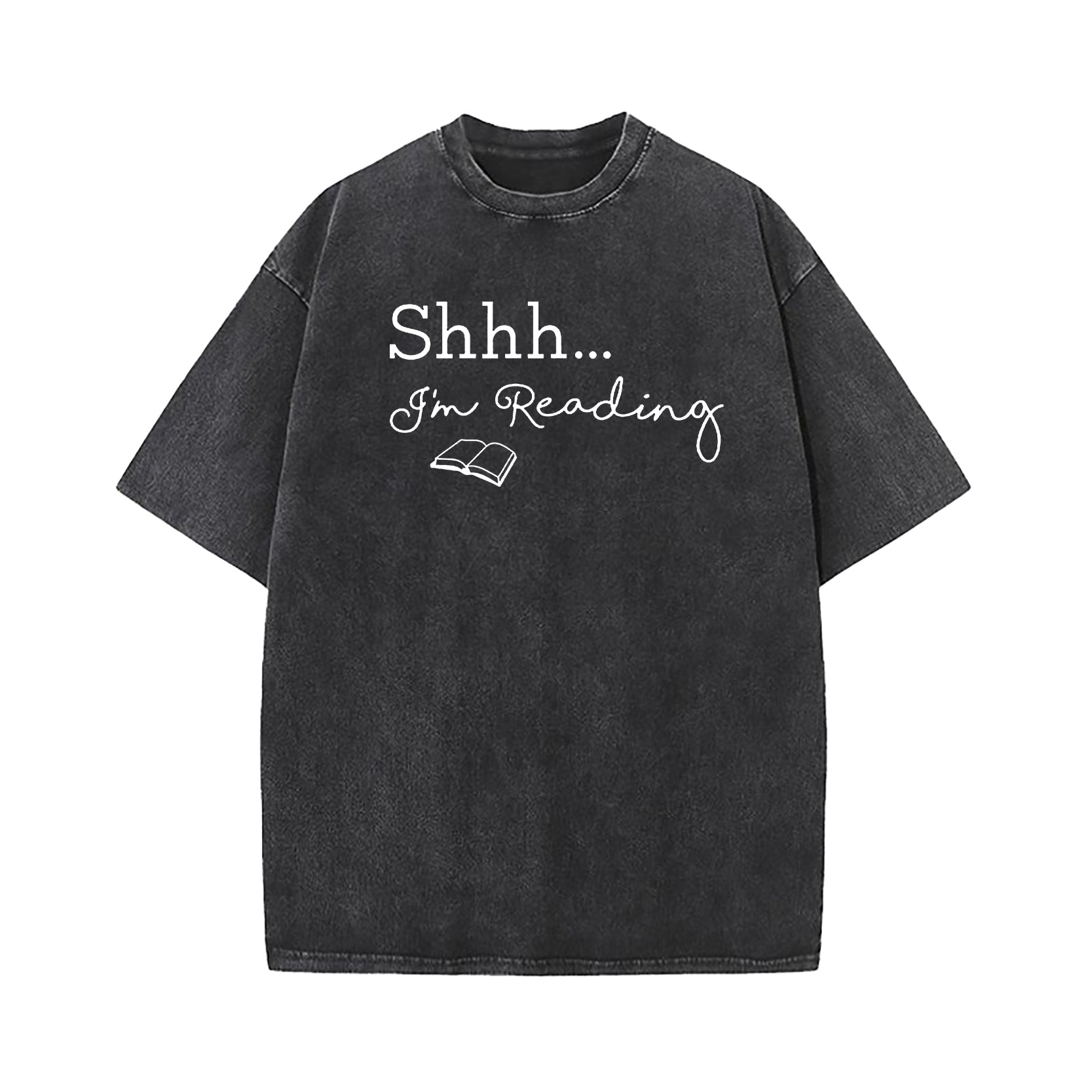Shhh... I'm Reading Washed T-Shirt