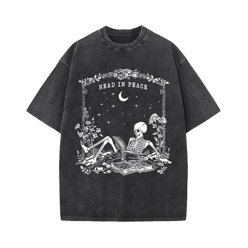 Read In Peace Washed T-Shirt
