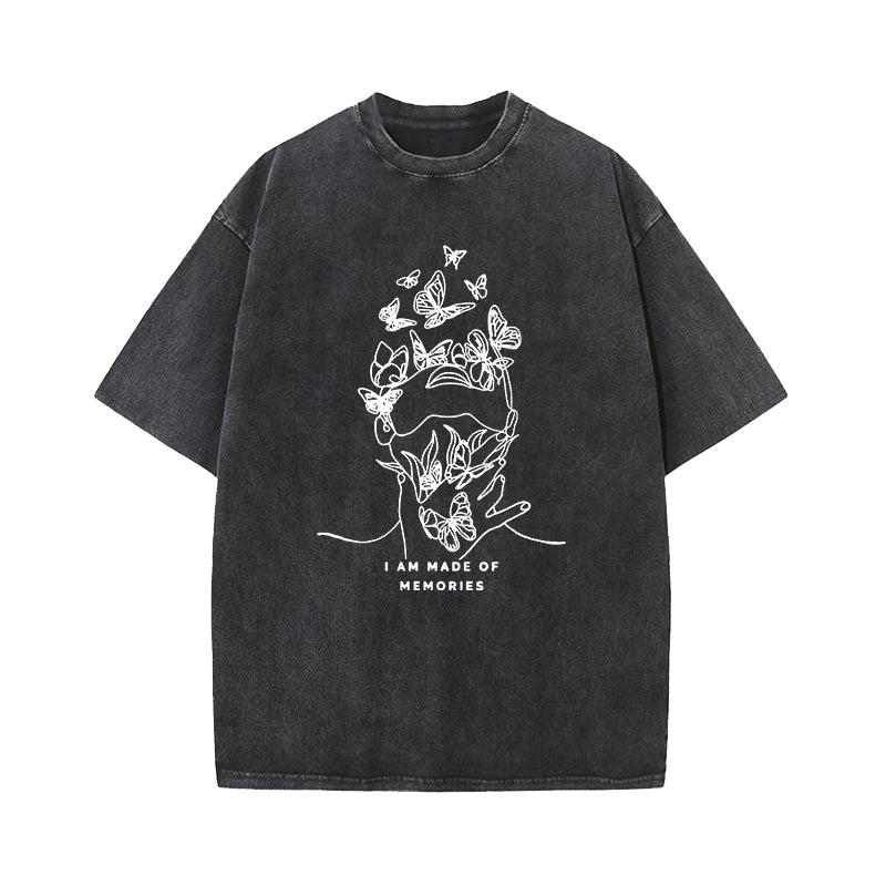 I Am Made of Memories The Song of Achilles Washed T-Shirt