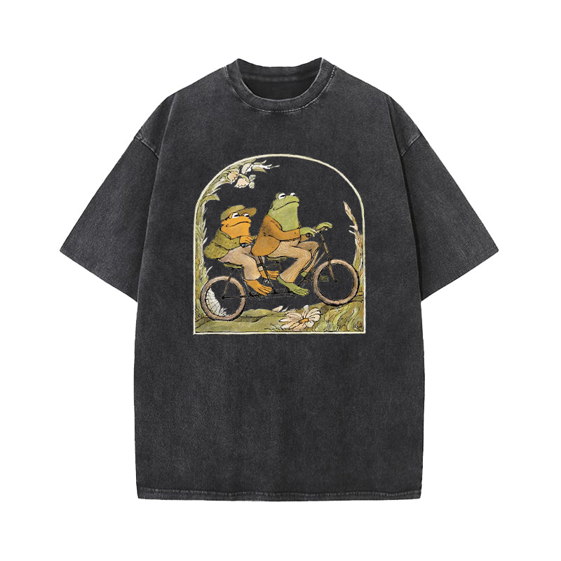 Frog And Toad Washed T-Shirt