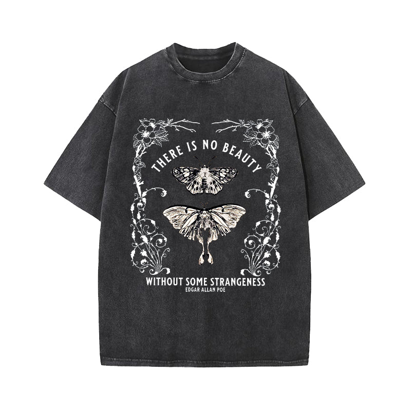 There Is No Beauty Without Some Strangeness Washed T-Shirt