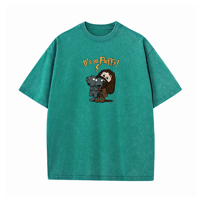 It's So Fluffy Washed T-Shirt