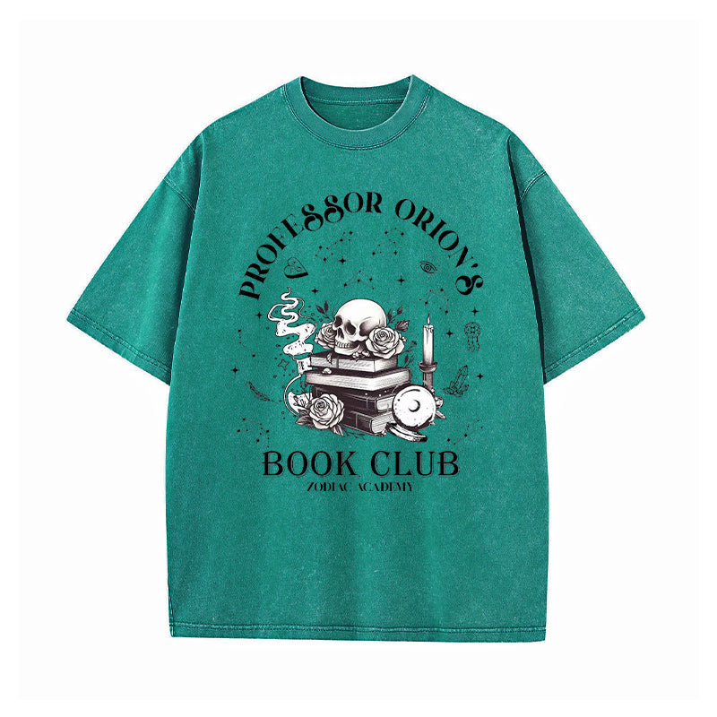 Professor Orion Book Club Washed T-Shirt