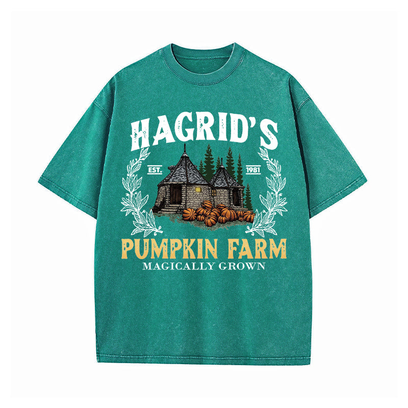 Hagrid's Pumpkin Farm Washed T-Shirt