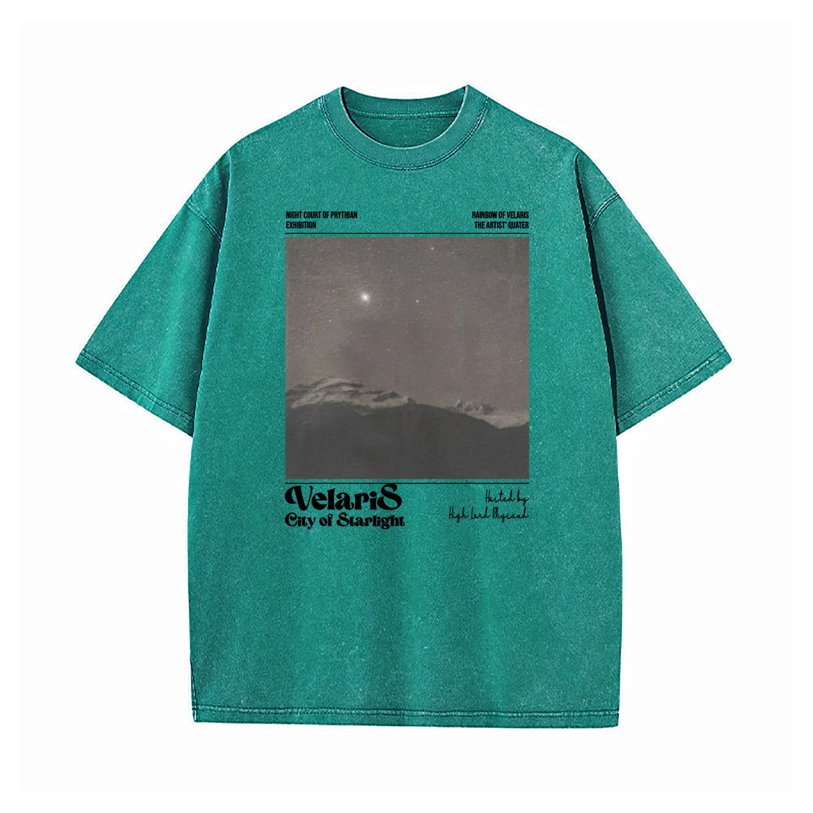 SJM Velaris Night Court Washed T-Shirt