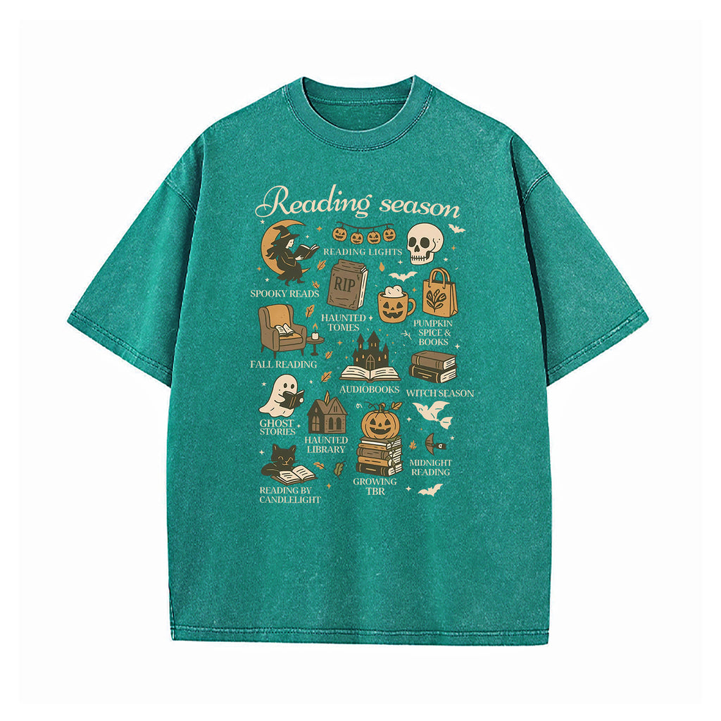 Reading Season Washed T-Shirt