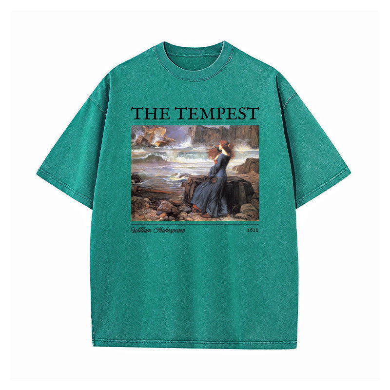 Shakespeare The Tempest Washed T-Shirt