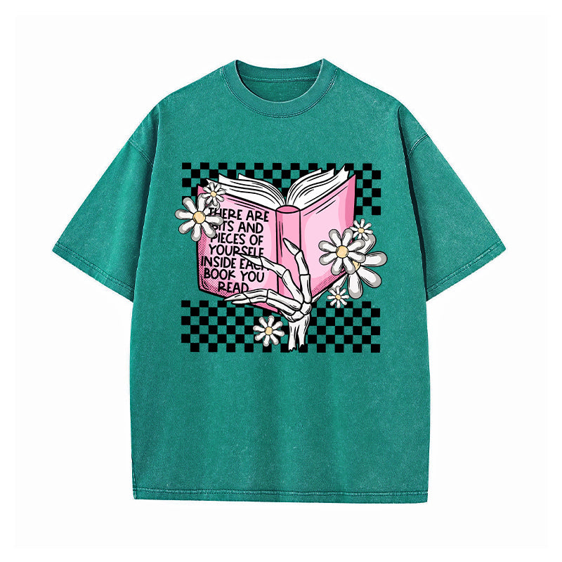 Yourself In Books Washed T-Shirt