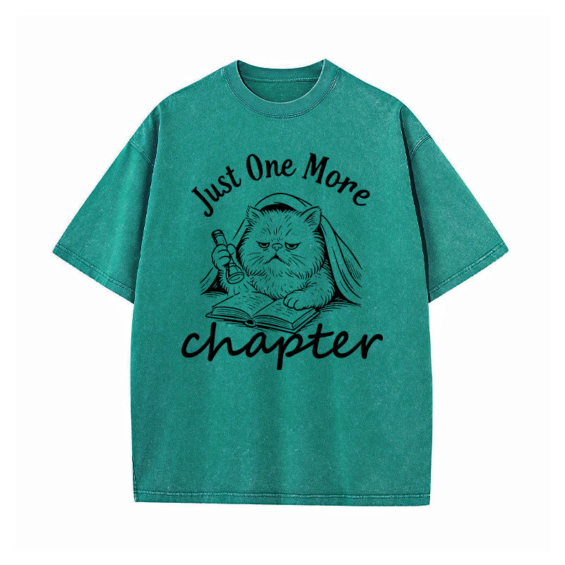Just One More Chapter Washed T-Shirt