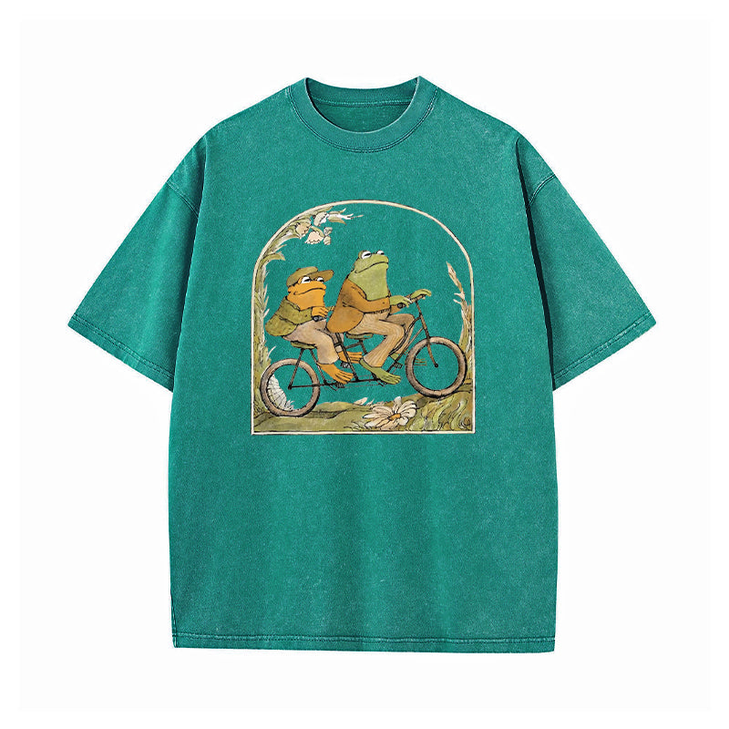 Frog And Toad Washed T-Shirt