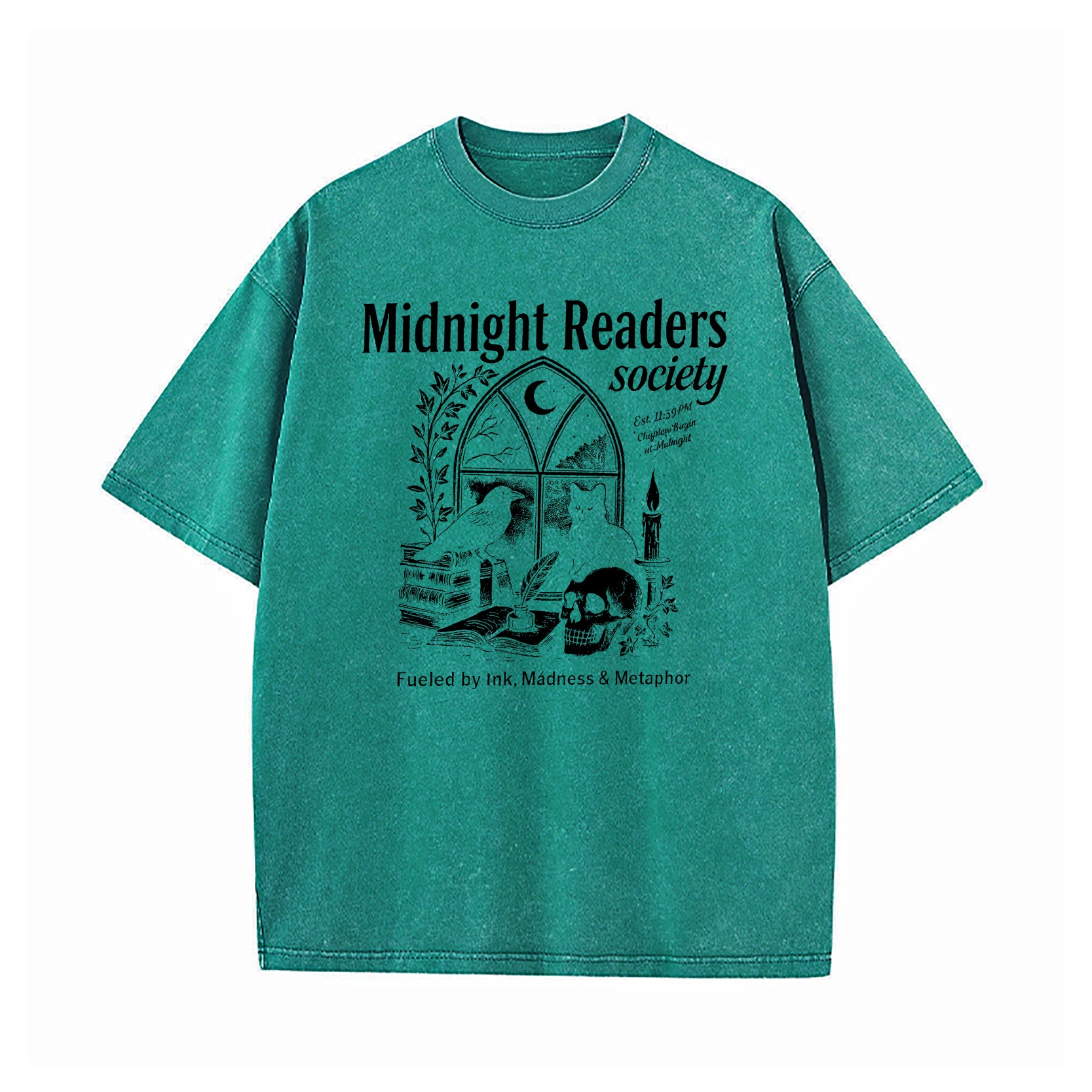 Midnight Reading Society Washed T-Shirt