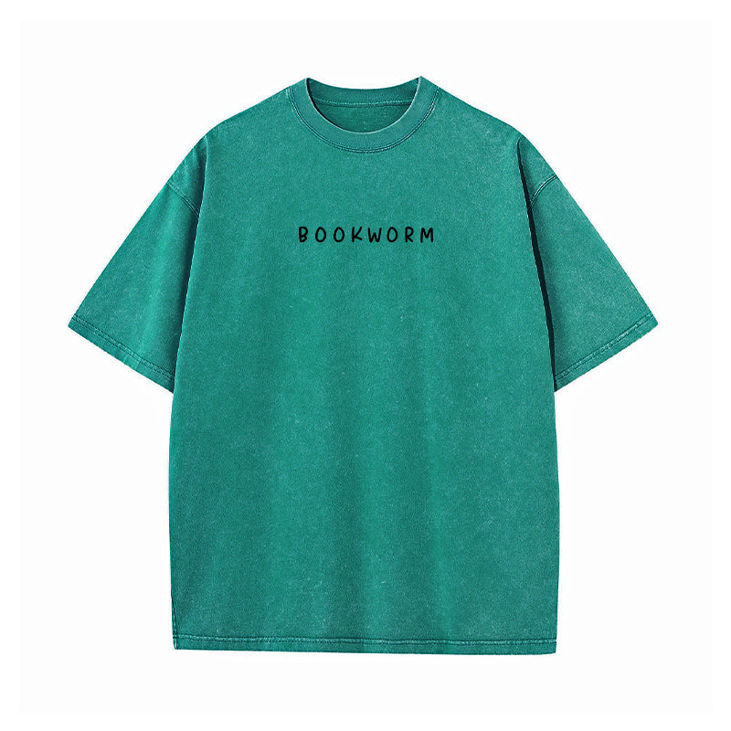 Bookworm Washed T-Shirt