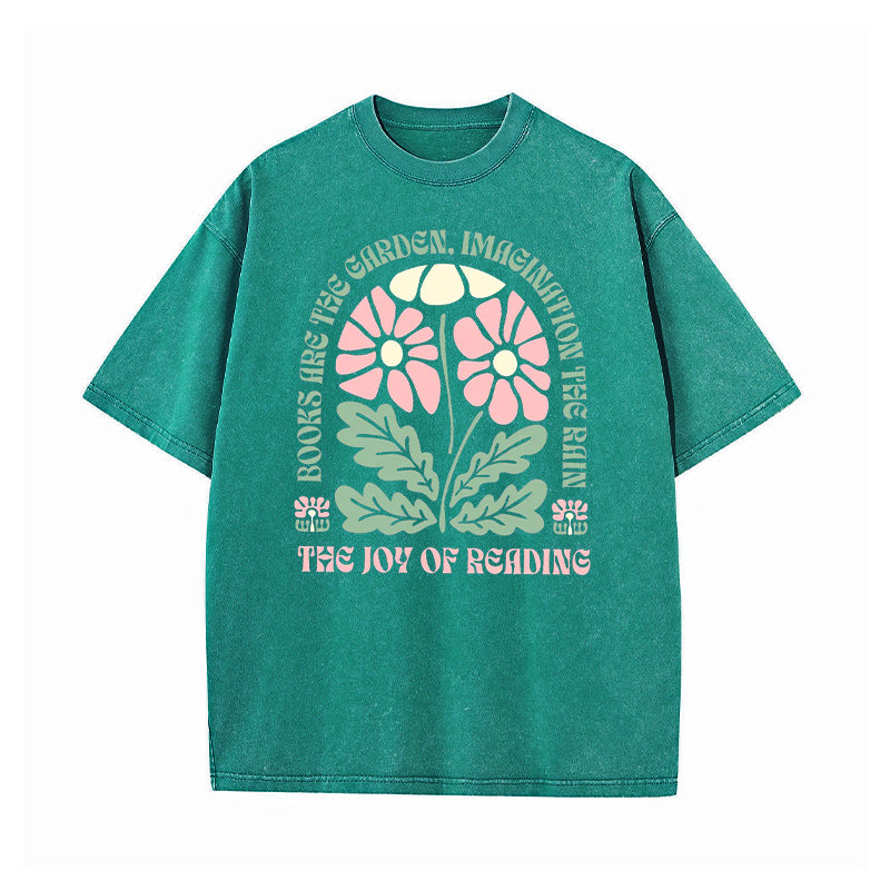 The Joy of Reading Washed T-Shirt