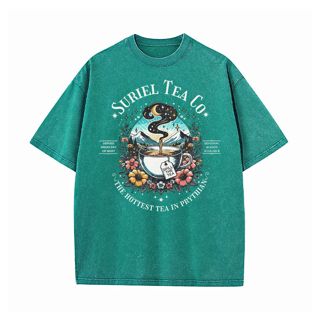 Suriel Tea Co Washed T-Shirt