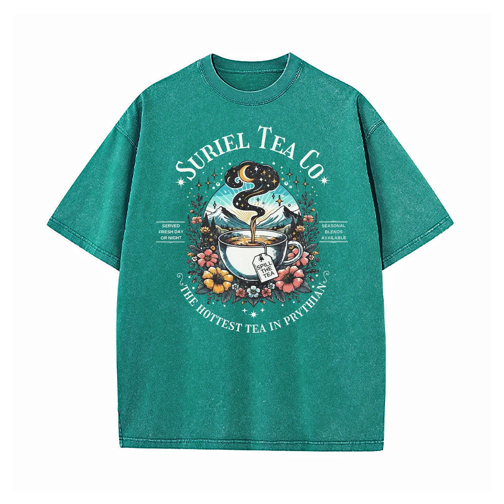 Suriel Tea Co Washed T-Shirt