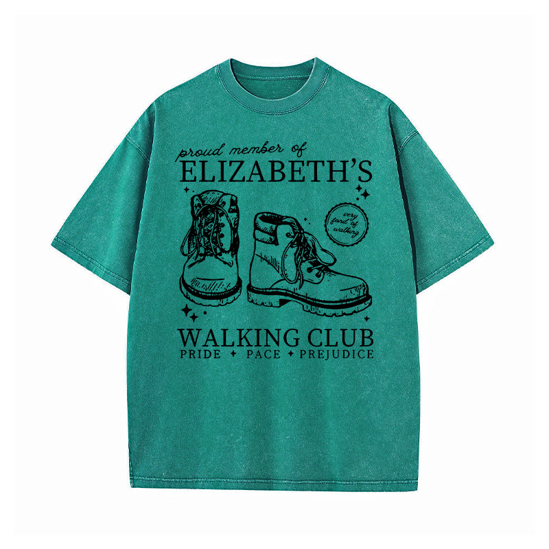 Very Fond Of Walking Washed T-Shirt
