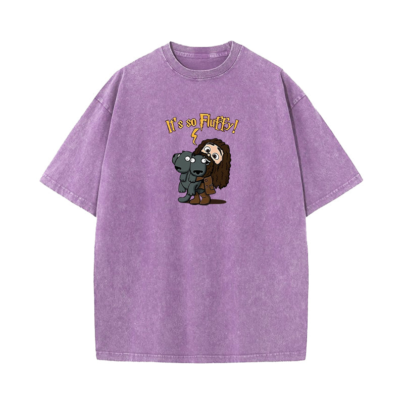 It's So Fluffy Washed T-Shirt