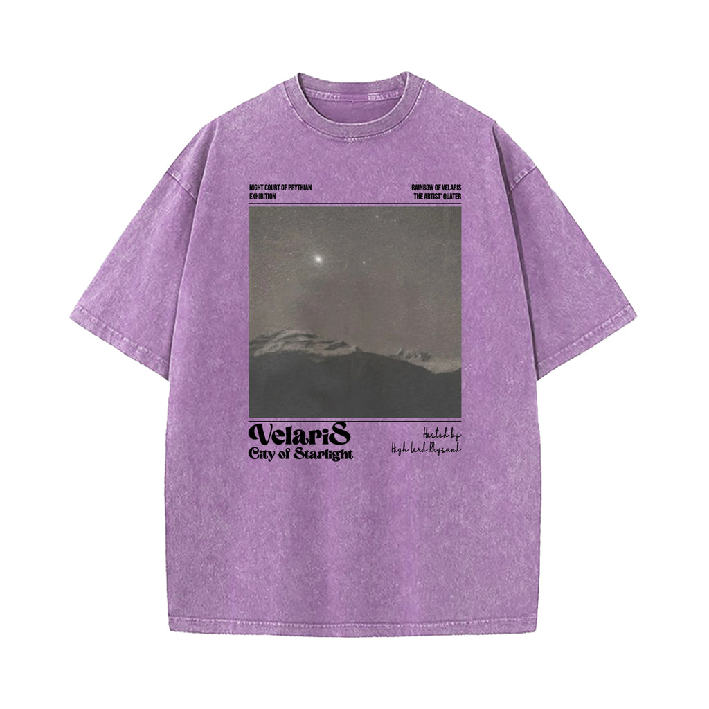 SJM Velaris Night Court Washed T-Shirt