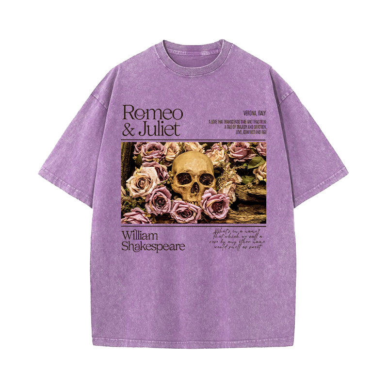 Romeo And Juliet Washed T-Shirt