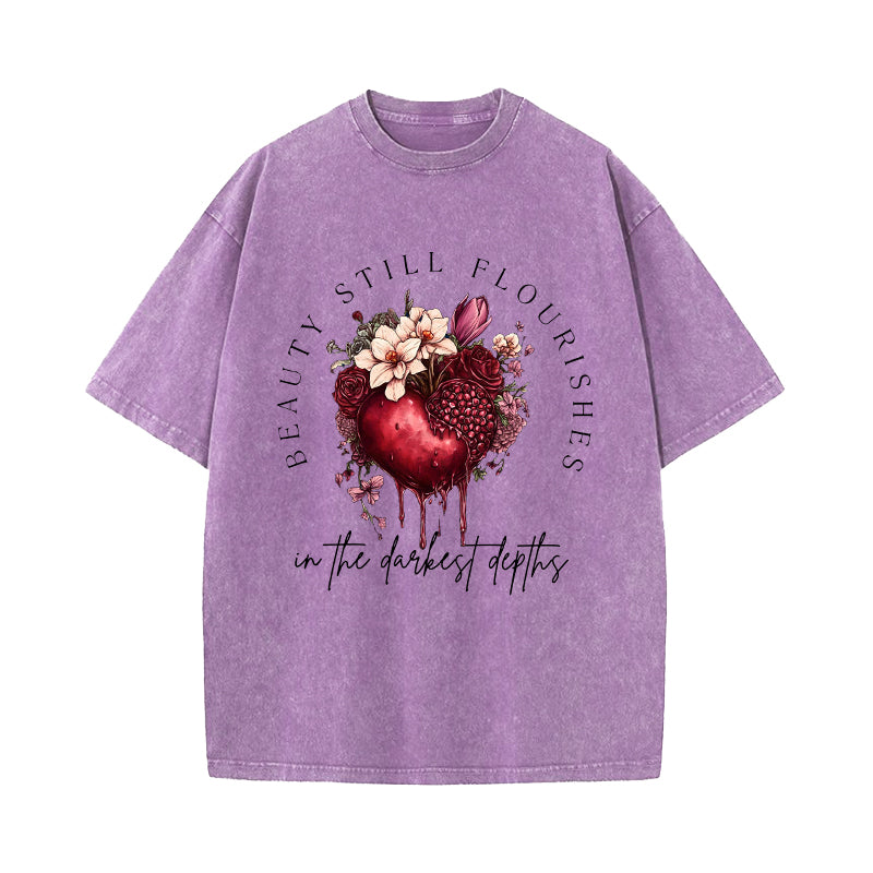 Persephone Pomegranate Hades Washed T-Shirt