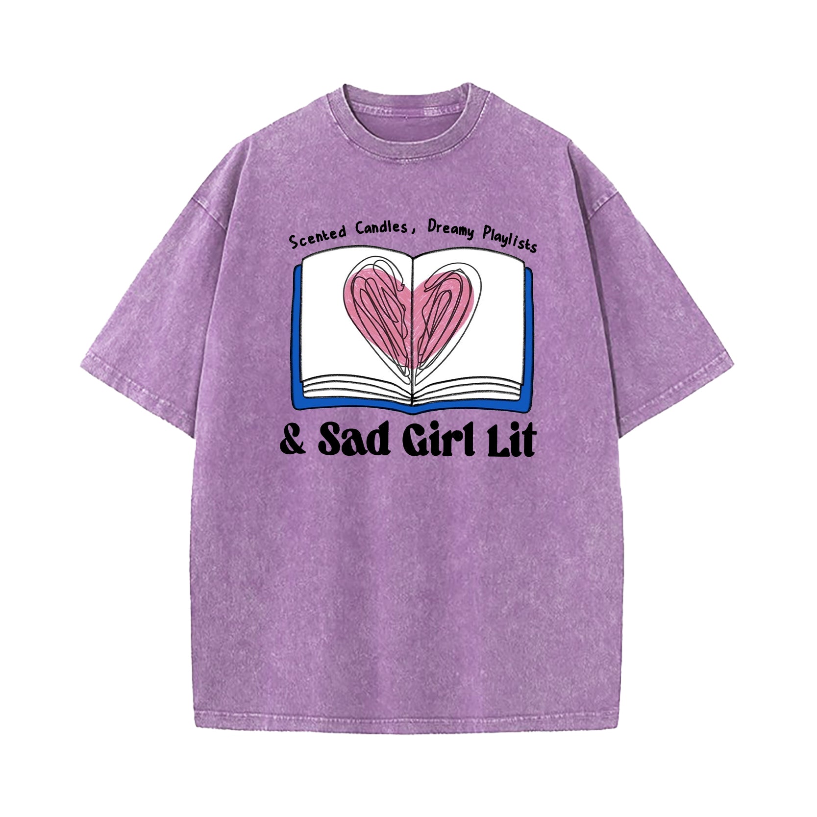 Sad Girl Lit Washed T-Shirt