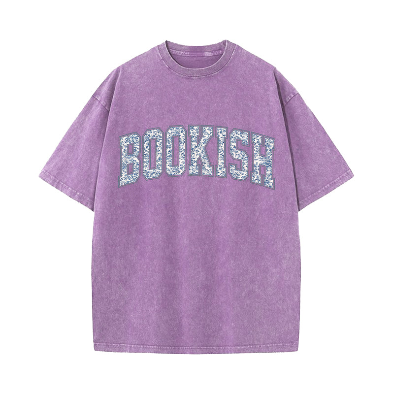 Toile Floral Bookish Washed T-Shirt