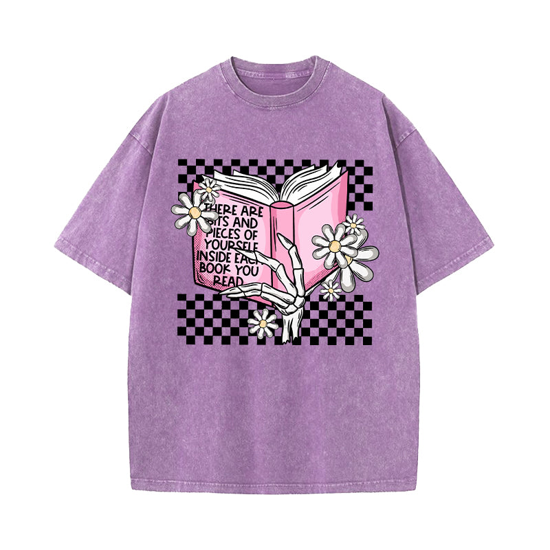 Yourself In Books Washed T-Shirt