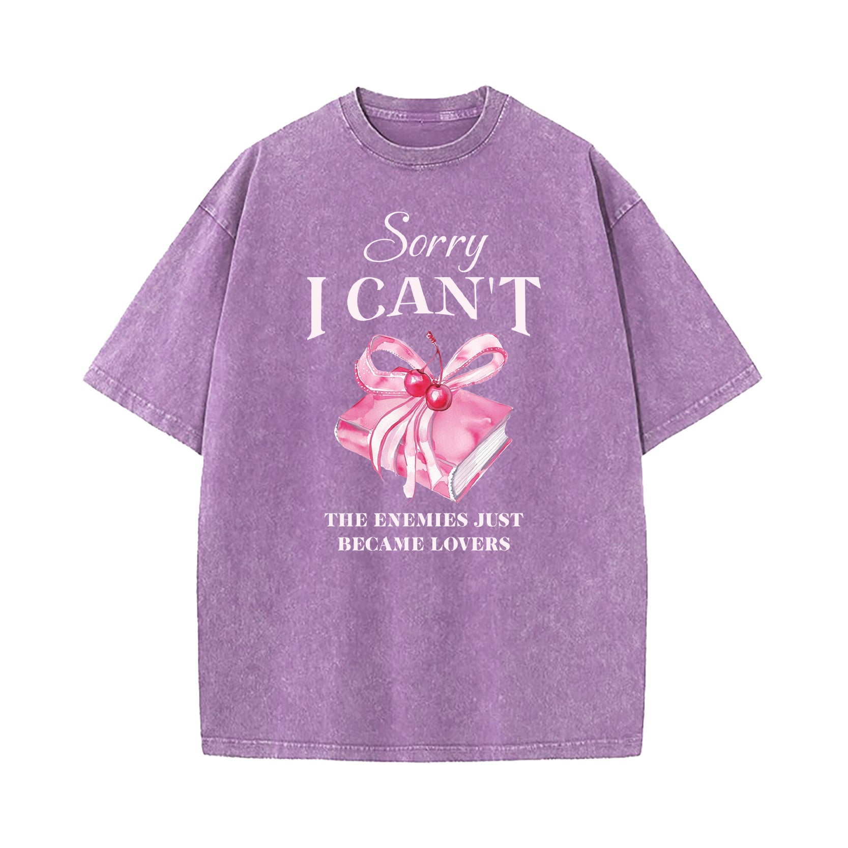 Enemies To Lovers Dark Romance Washed T-Shirt