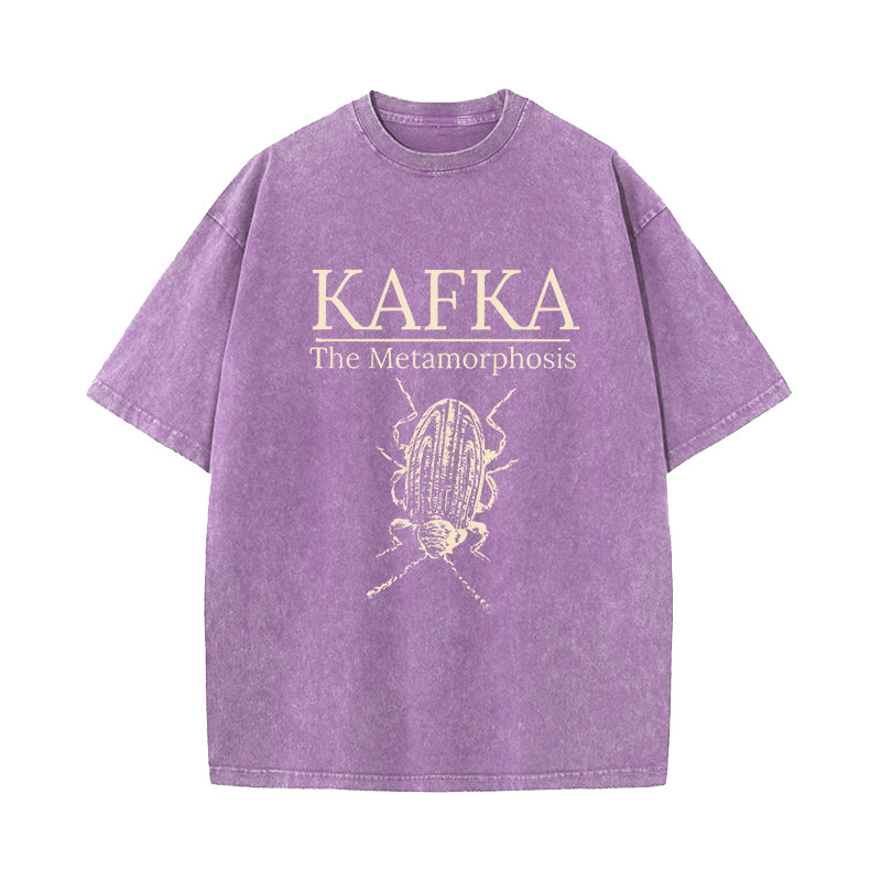 The Metamorphosis Franz Kafka Washed T-Shirt