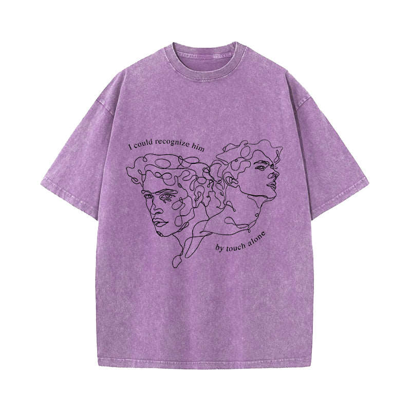 The Song of Achilles I Could Recognize Him By Touch Alone Washed T-Shirt