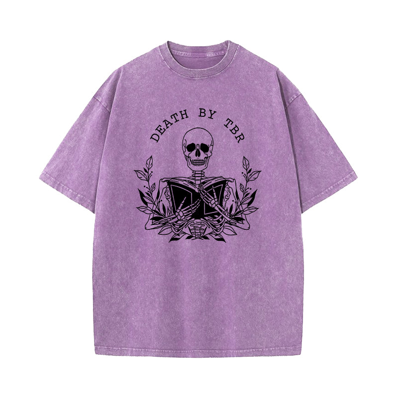 Death By TBR Washed T-Shirt