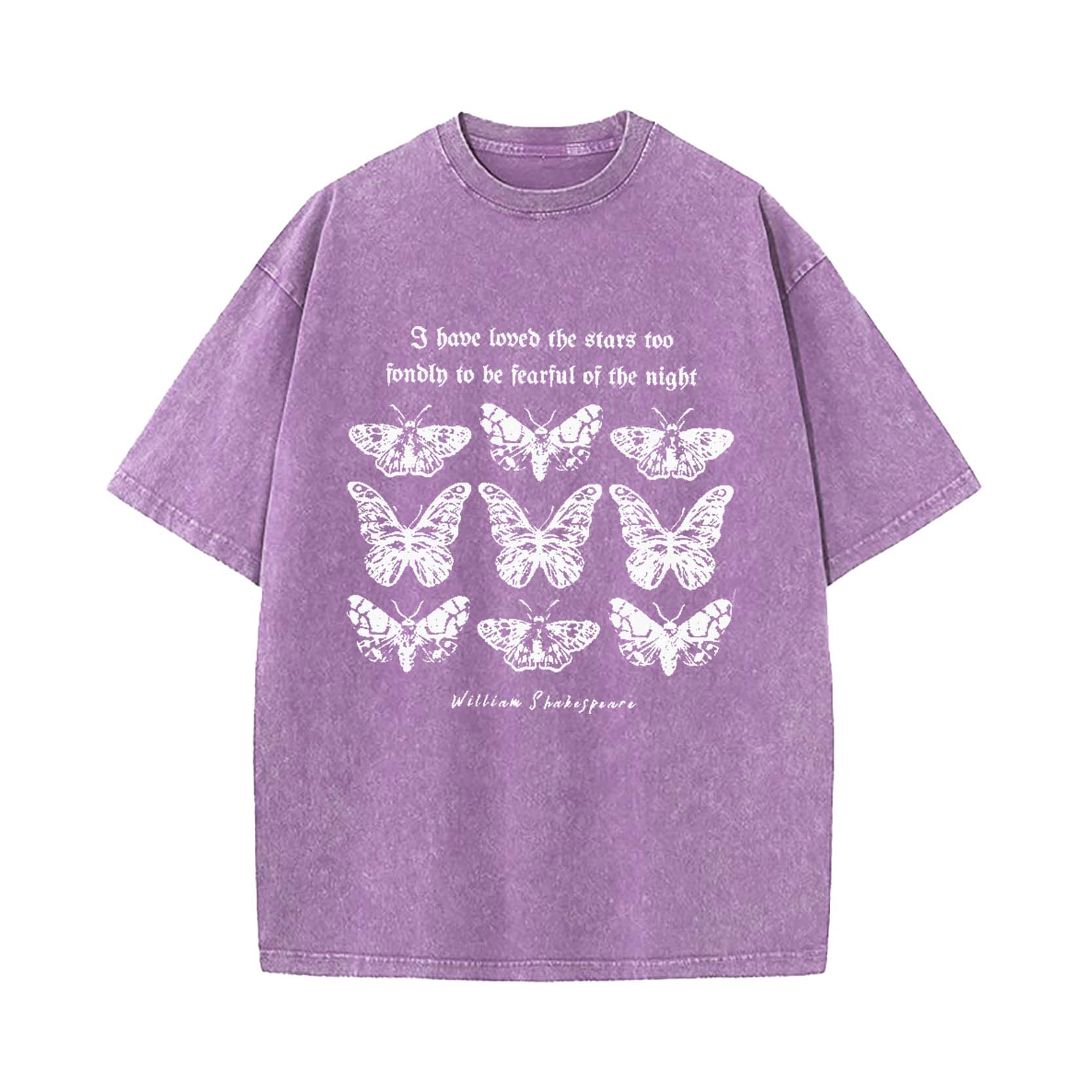 Shakespeare Moth Washed T-Shirt