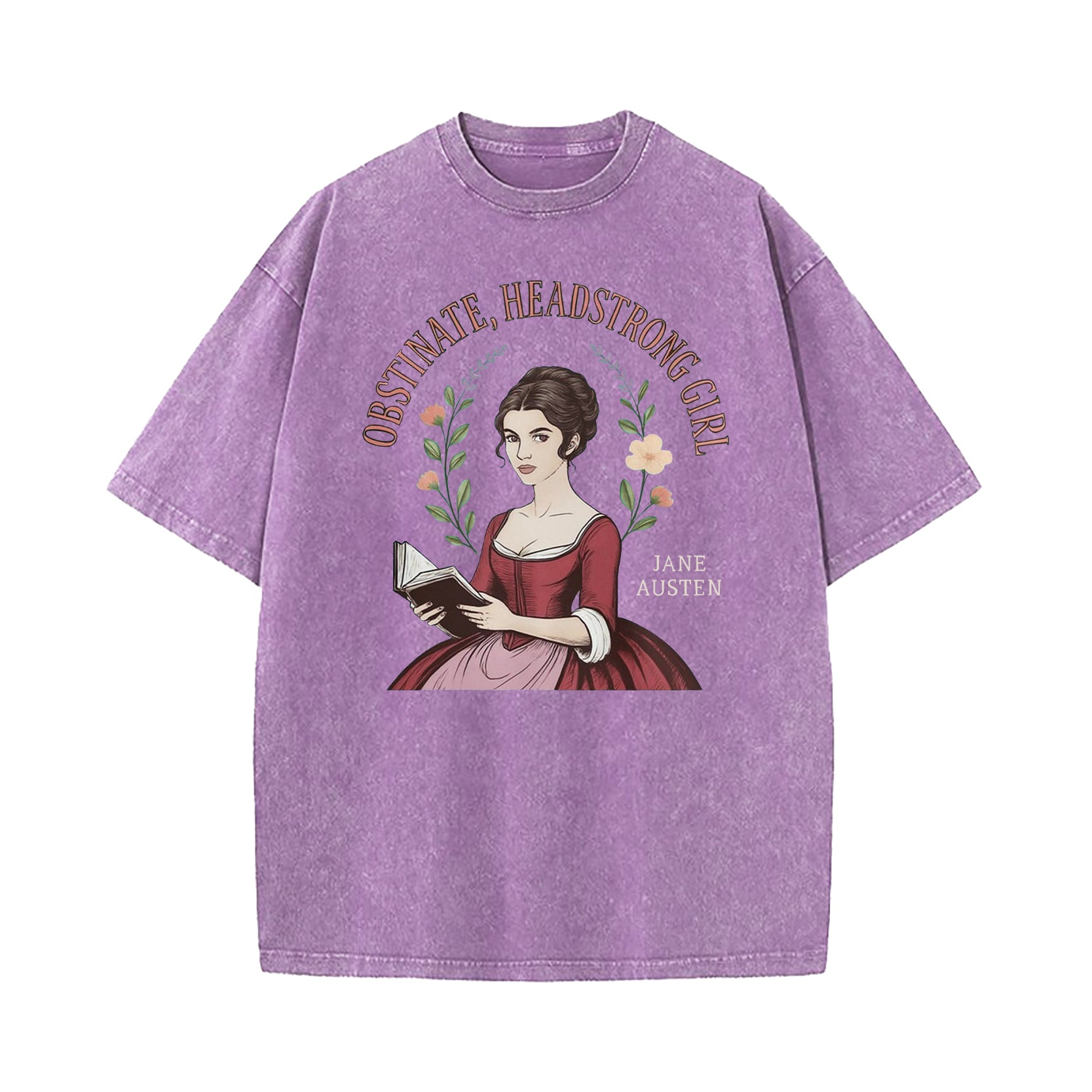 Obstinate Headstrong Girl Washed T-Shirt