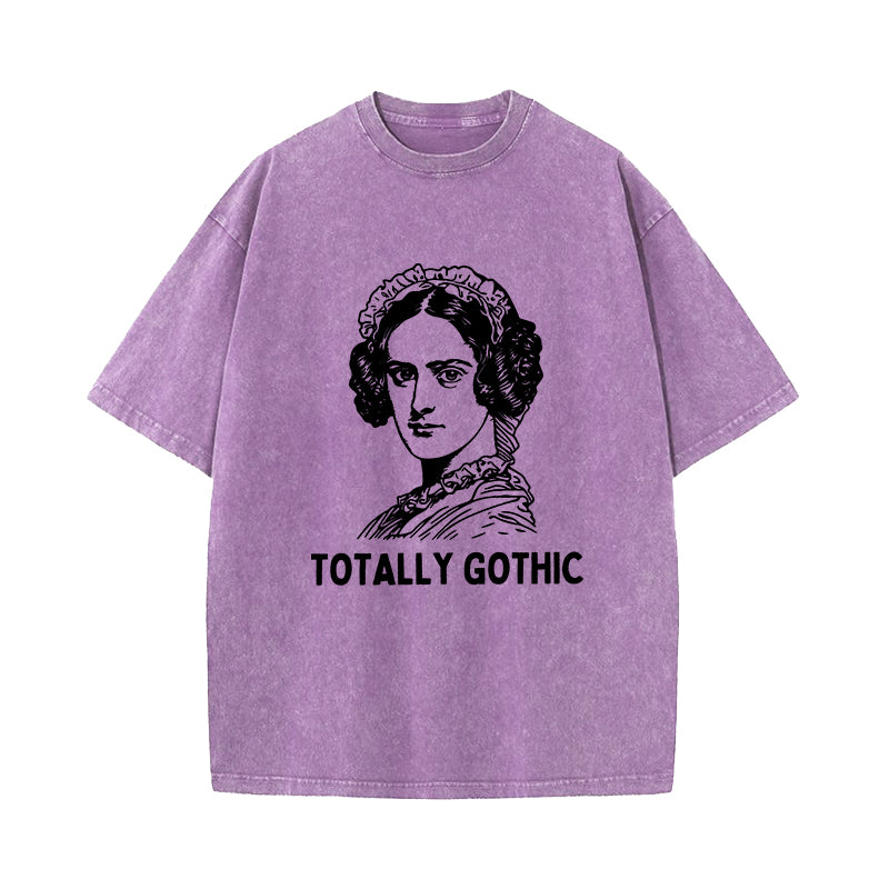 Totally Gothic Mary Shelley Washed T-Shirt
