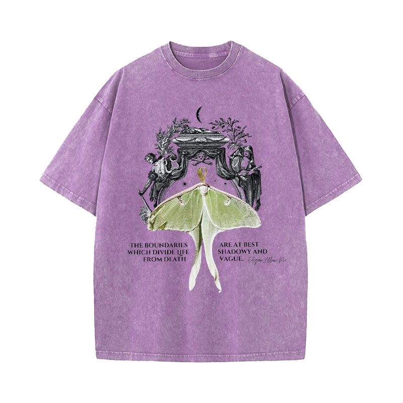 The Boundaries Which Divide Life From Death Washed T-Shirt