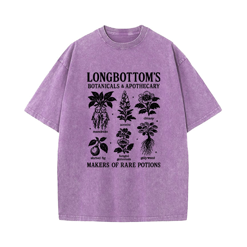 Longbottoms Herbology Potter Washed T-Shirt