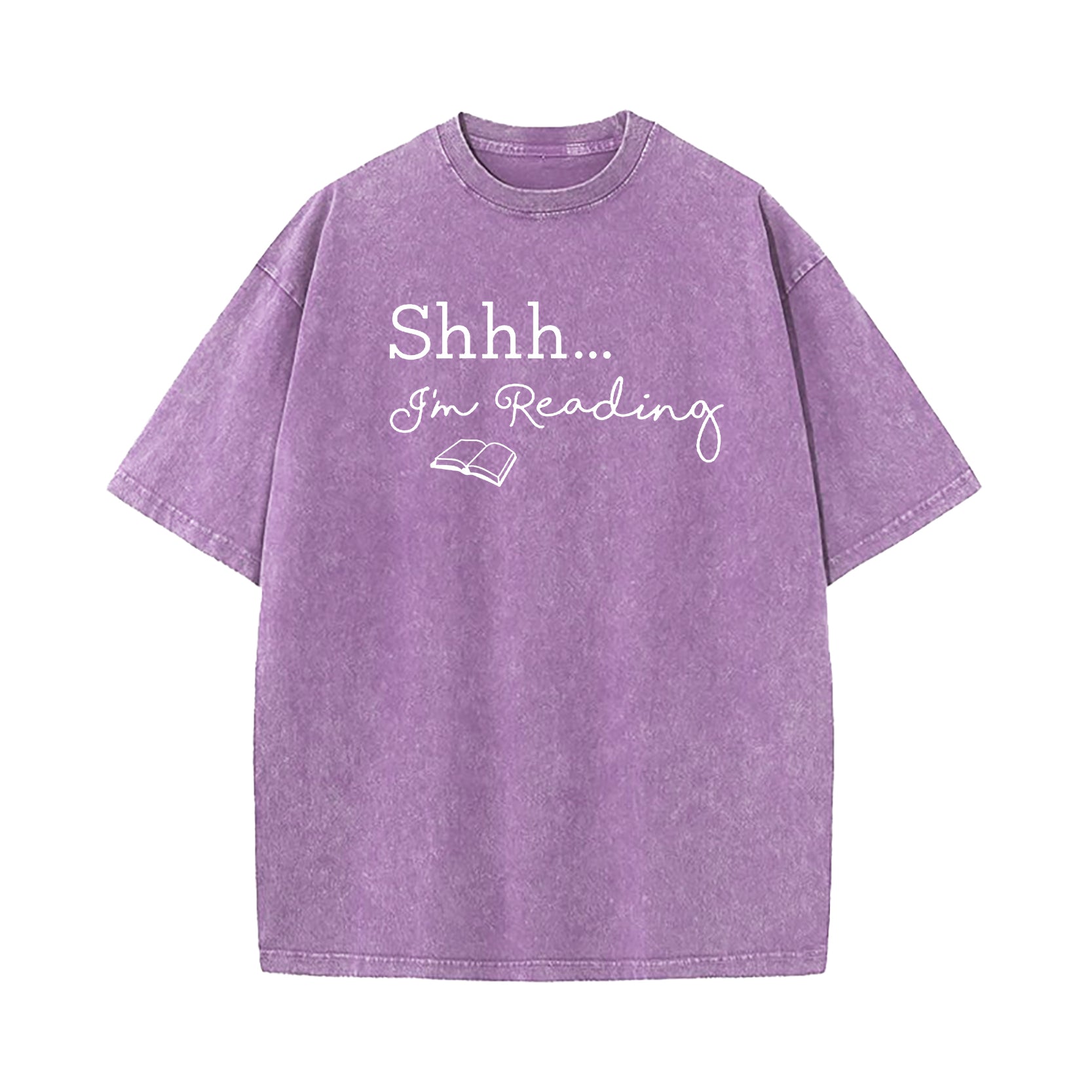 Shhh... I'm Reading Washed T-Shirt