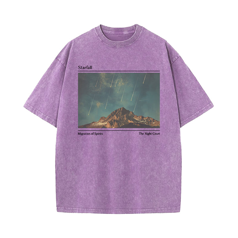 ACOTAR Starfall Washed T-Shirt